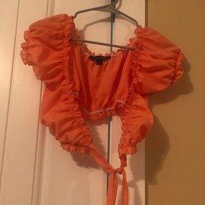 HYFVE Pink Cropped Top M